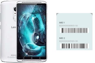 How to see the IMEI code in Vibe X3