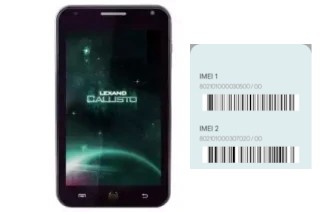 How to see the IMEI code in Callisto