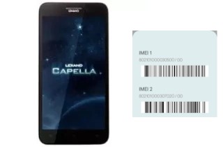 How to find the IMEI code on S5A3 Capella