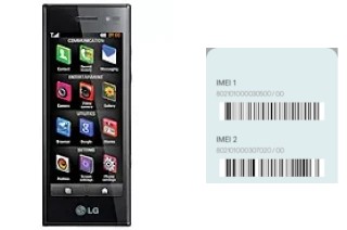 How to see the IMEI code in BL40 New Chocolate