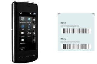 How to see the IMEI code in CU915 Vu