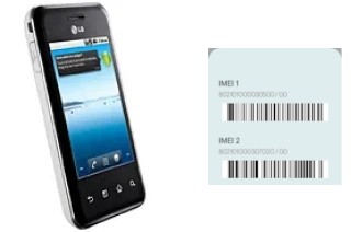 How to see the IMEI code in Optimus Chic E720