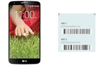 How to see the IMEI code in LG G2