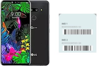 How to find the IMEI code on G8 ThinQ