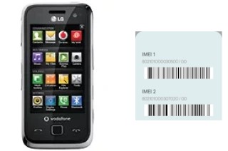 How to find the IMEI code on GM750