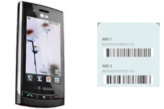 How to see the IMEI code in GT500 Puccini