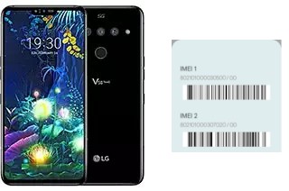 How to see the IMEI code in V50 ThinQ 5G