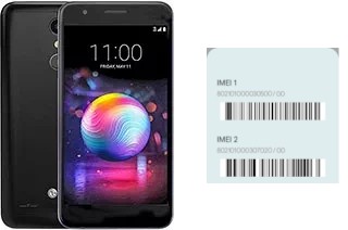 How to see the IMEI code in LG K30