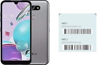 How to find the IMEI code on LG K31