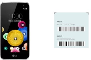 How to see the IMEI code in K4 LTE