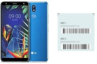 How to see the IMEI code in LG K40