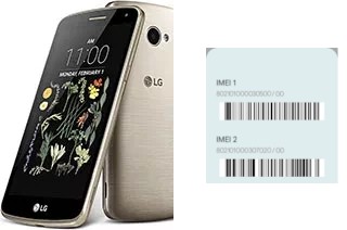 How to find the IMEI code on LG K5