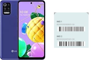 How to find the IMEI code on LG K52