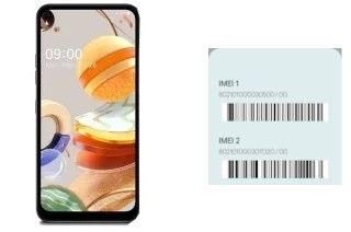How to find the IMEI code on LG K60