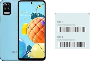 How to find the IMEI code on LG K62