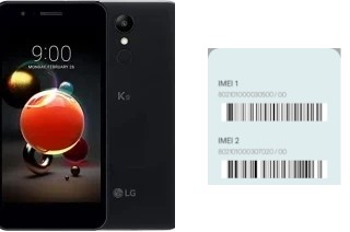 How to see the IMEI code in LG K9