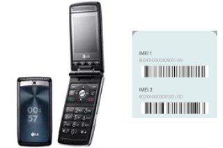 How to see the IMEI code in KF300