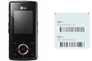 How to see the IMEI code in KG280