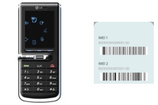 How to see the IMEI code in KG330