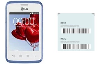 How to find the IMEI code on LG L20