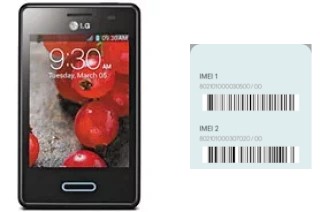 How to see the IMEI code in Optimus L3 II E430