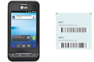 How to find the IMEI code on Optimus 2 AS680