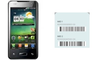 How to find the IMEI code on Optimus 2X SU660