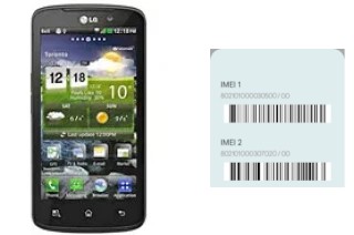 How to see the IMEI code in Optimus 4G LTE P935
