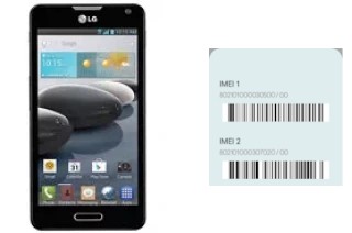 How to see the IMEI code in Optimus F6