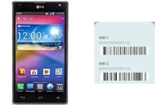 How to see the IMEI code in Optimus G E970