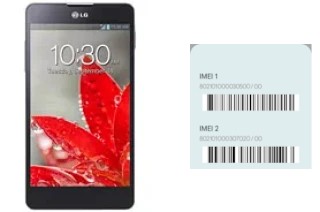 How to find the IMEI code on Optimus G E975