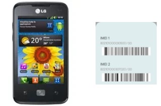 How to find the IMEI code on Optimus Hub E510