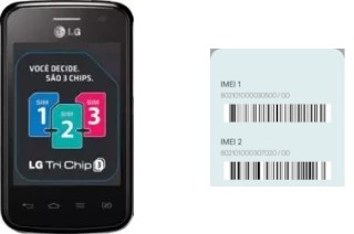 How to find the IMEI code on Optimus L1 II Tri