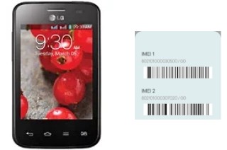 How to find the IMEI code on Optimus L2 II E435