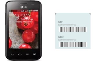 How to find the IMEI code on Optimus L3 II Dual E435