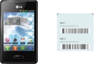 How to see the IMEI code in Optimus L3 II