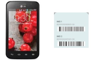 How to find the IMEI code on Optimus L4 II Dual E445