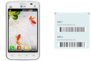 How to find the IMEI code on Optimus L4 II Tri E470