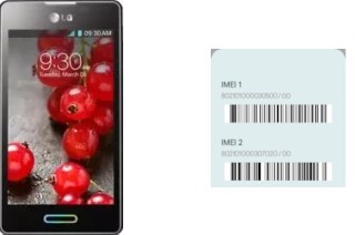 How to find the IMEI code on Optimus L5 II Dual