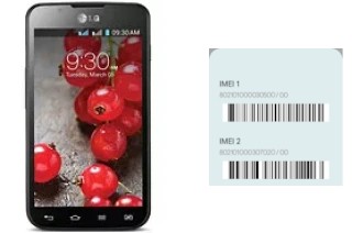 How to see the IMEI code in Optimus L7 II Dual P715