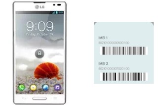 How to find the IMEI code on Optimus L9