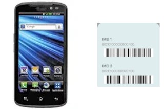 How to find the IMEI code on Optimus True HD LTE P936