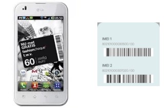 How to find the IMEI code on Optimus Black (White version)