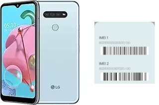 How to find the IMEI code on LG Q51