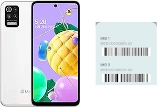 How to find the IMEI code on LG Q52