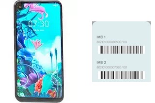 How to find the IMEI code on LG Q70