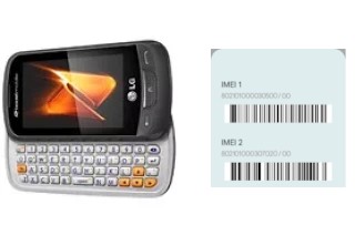 How to see the IMEI code in Rumor Reflex  LN272