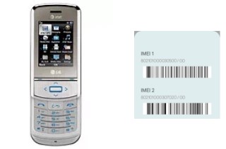 How to find the IMEI code on GD710 Shine II