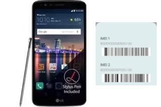 How to see the IMEI code in Stylo 3