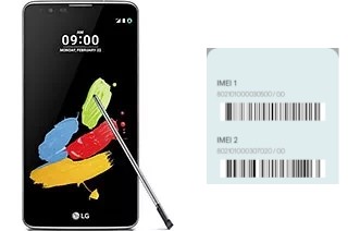 How to see the IMEI code in Stylus 2